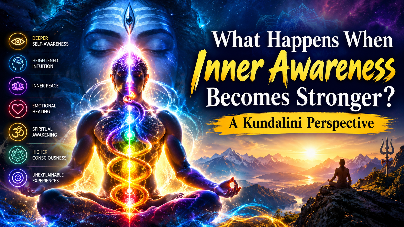 What Happens When Inner Awareness Becomes Stronger? A Kundalini Perspective