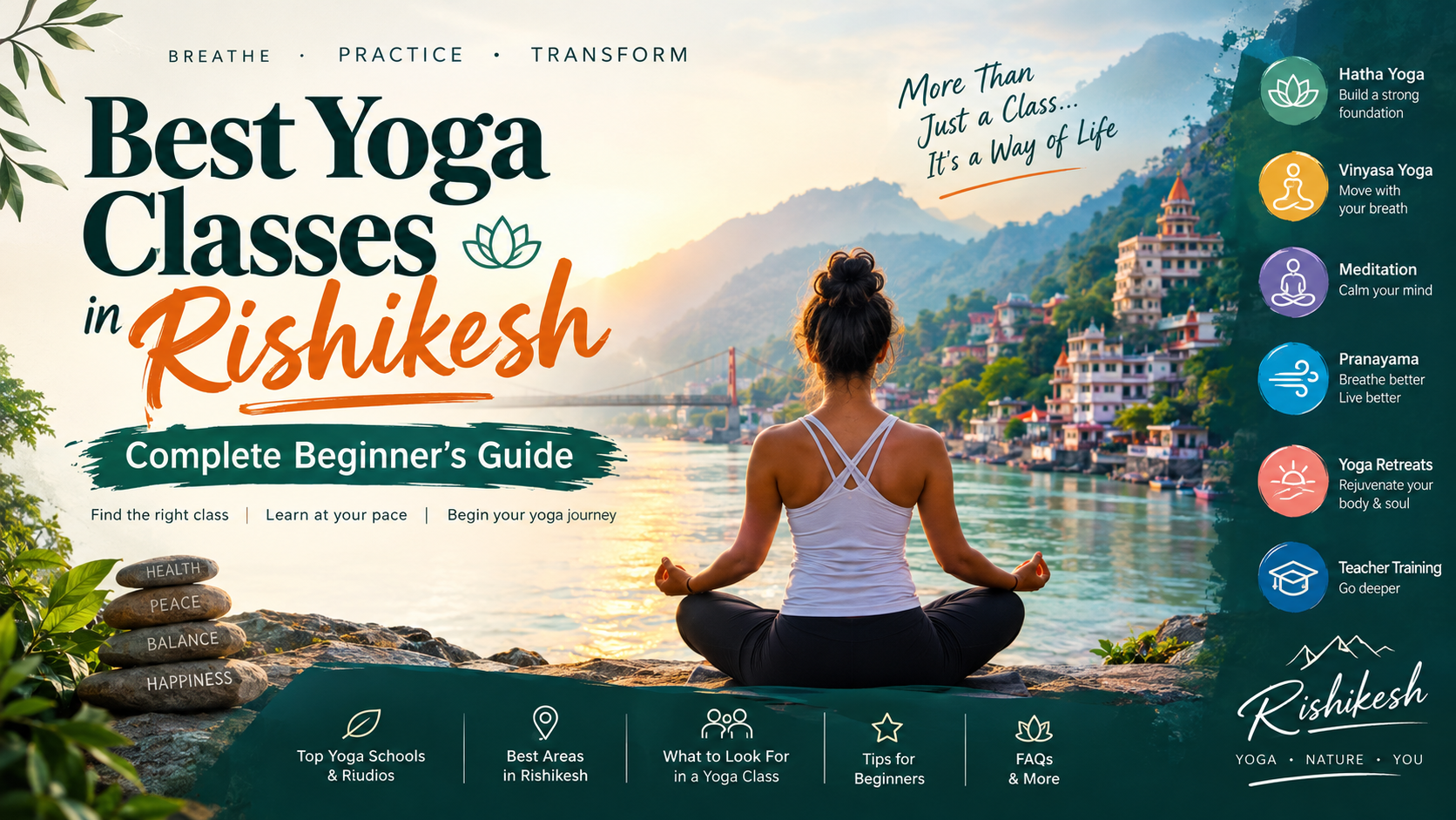 Best Yoga Classes in Rishikesh: Complete Beginner's Guide